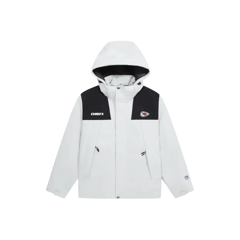 NFL Puffer Jacket Unisex Light Gray-0