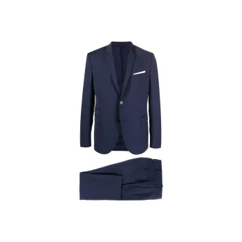 Neil Barrett Business Suits Men Set Blue