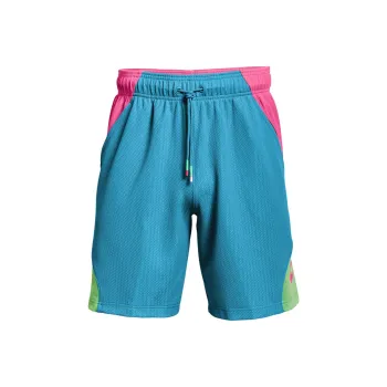 Under Armour Shorts Men's Green Wave Blue