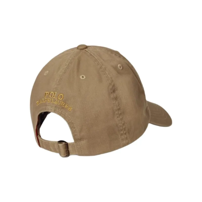 Polo Ralph Lauren Cotton, Cotton Baseball Caps Kids' Desert Khaki-2