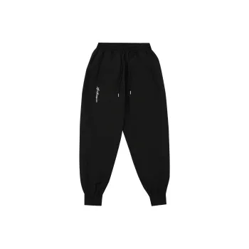LUJIAMEN Casual Pants Unisex Black Choose According To Size Chart