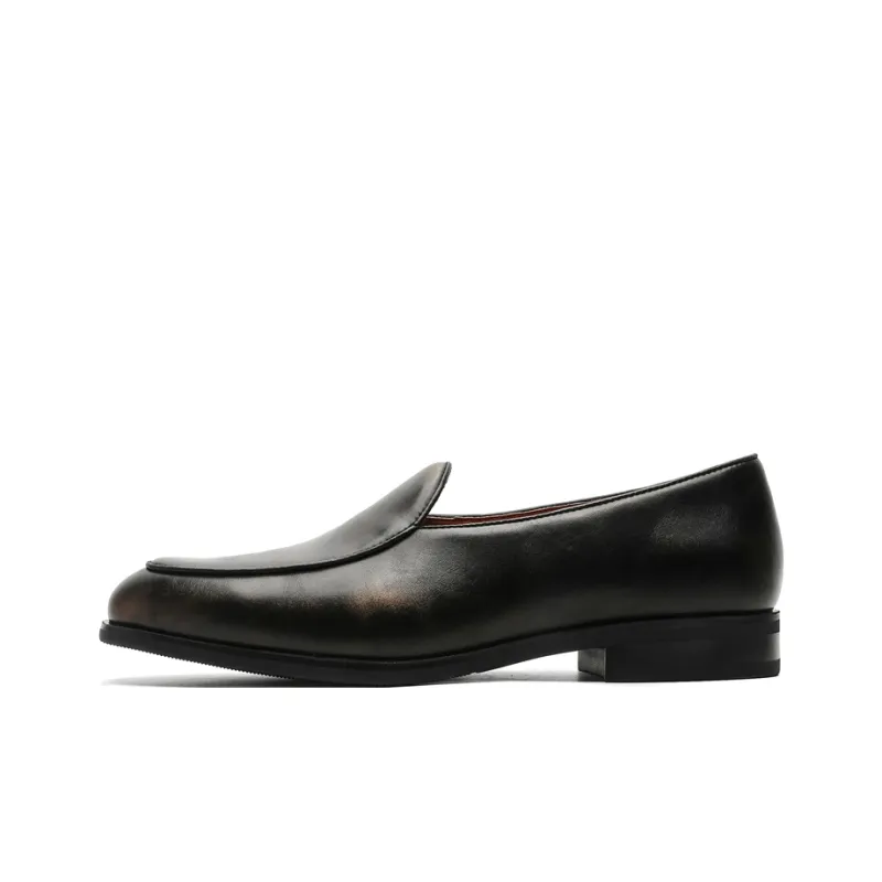 Chi Wolf Loafers Men Black/Brown/Gold/Purple-14