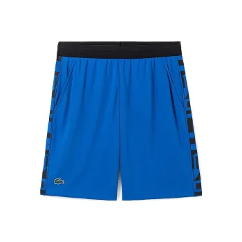 LACOSTE Casual Shorts Men Blue/Black