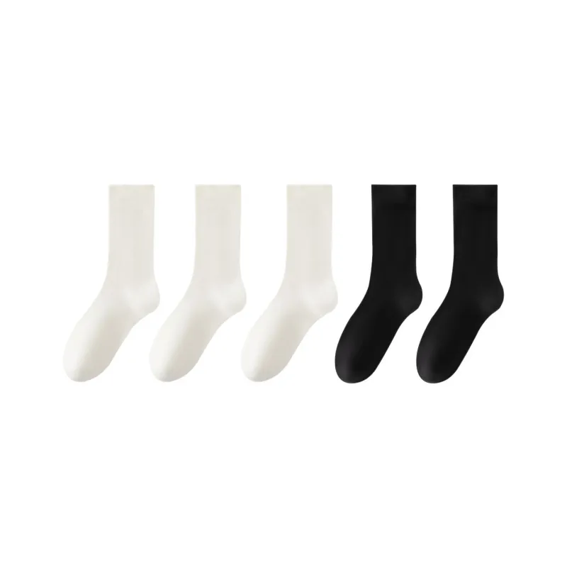Urban Beauty Mid Calf Socks Women's 5 Pack-0