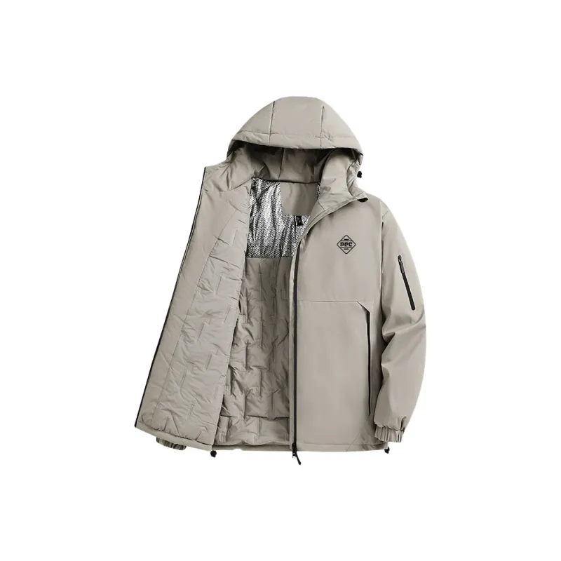 PIERRE CARDIN Puffer Jacket Unisex Beige Apricot-9