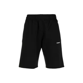 OFF WHITE Chain Arrow Sweatshorts