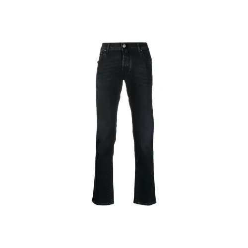 JACOB COHEN Logo Patch Low Rise Jeans