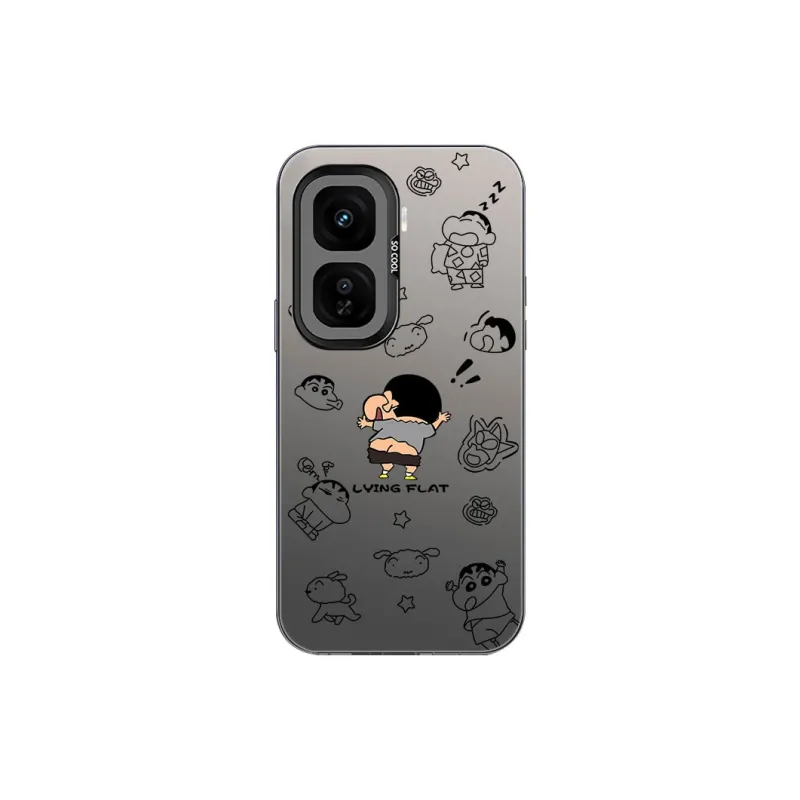 DAHUAXIAN Acrylic Material Crayon Shin Chan Fun Phone Cases Compatibility IQOO Neo10-2
