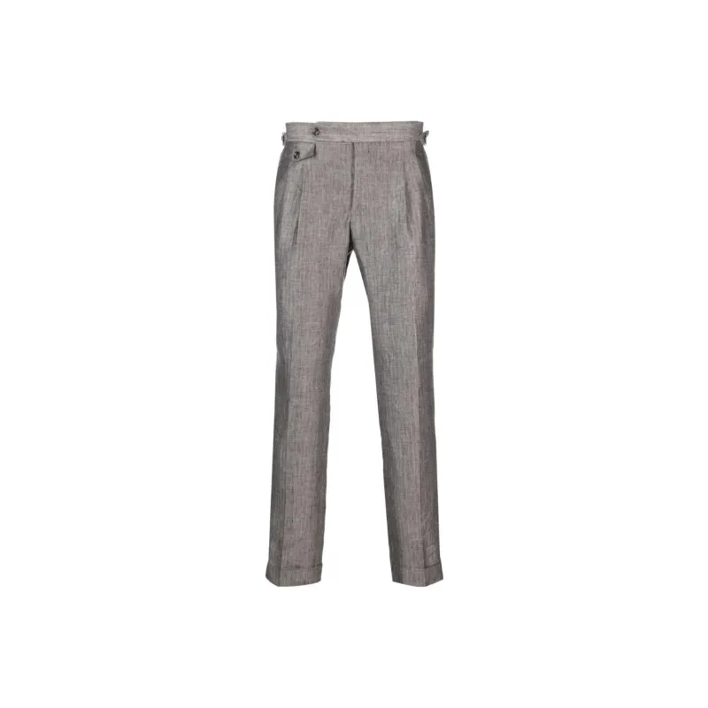 BARBA Parma Straight-leg Trousers-0