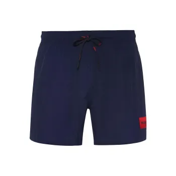 HUGO BOSS Logo Patch Quick Dry Swim Shorts