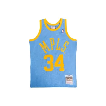 Mitchell Ness 2001/02 Shaquille O'Neal Los Angeles Lakers Authentic Player Jersey