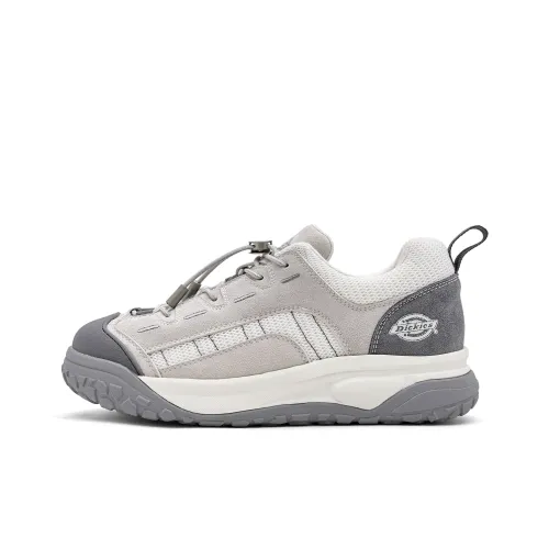 Dickies Anti Slip Wear Resistant Low Top Casual Shoes Women's Beige Gray