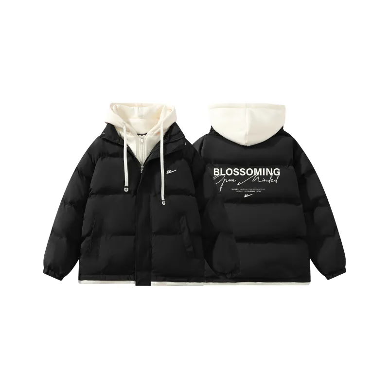 Warrior Ride The Wind And Waves Series Puffer Jacket Unisex-0