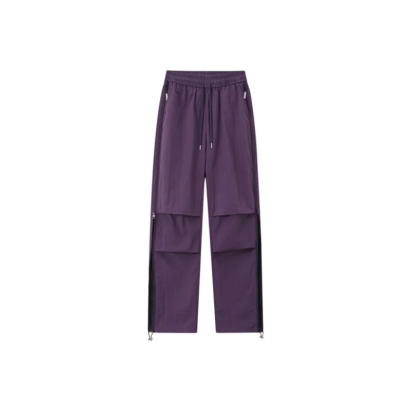 EMINU Casual Pants Unisex Black-22