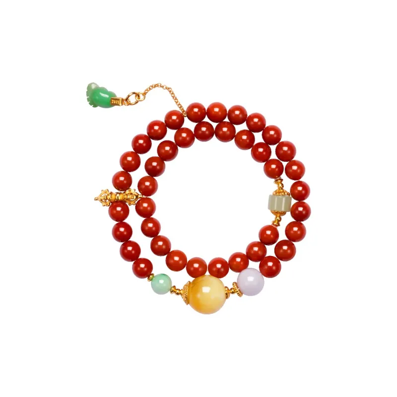 Atsuyama Southern Red Agate Bracelets Unisex-4