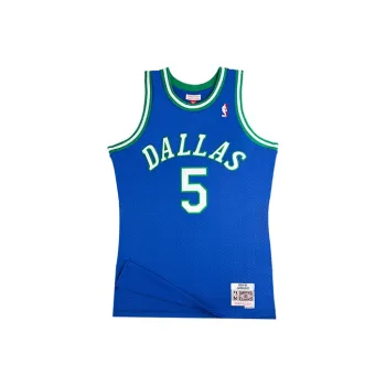 Mitchell Ness Basketball Jerseys Men Blue