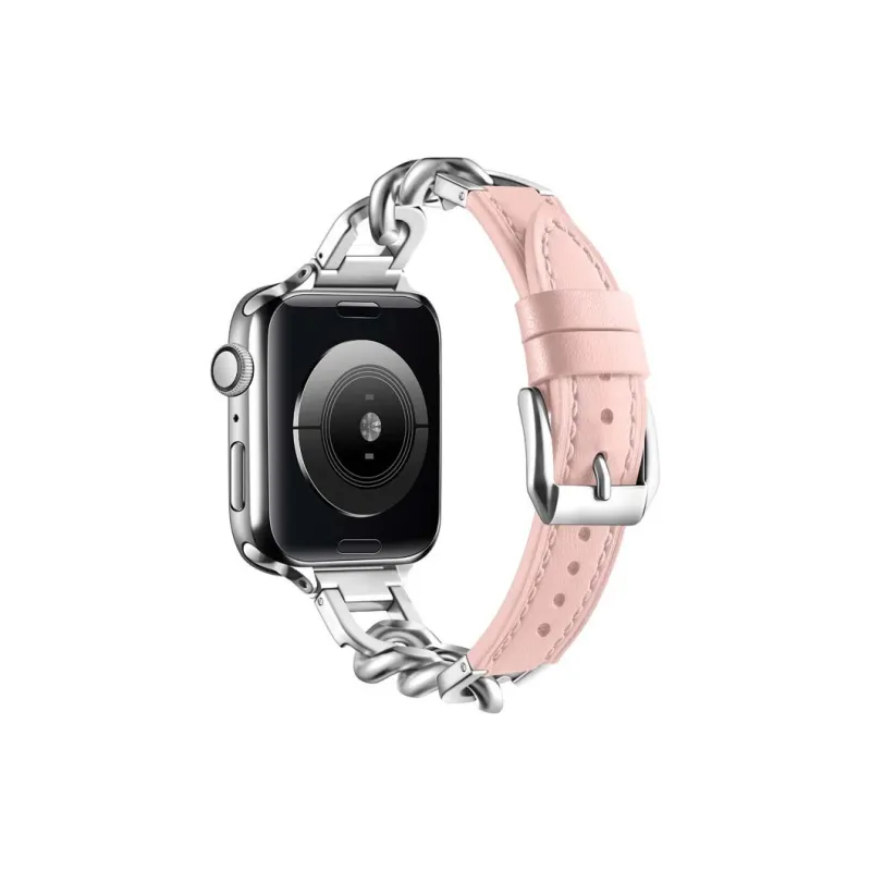 ZHENGGUANG Watch Band Apple Compatibility Genuine Leather Material-15