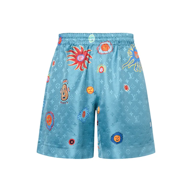 LOUIS VUITTON LOUIS VUITTON X Yayoi Kusama Casual Shorts Men-0