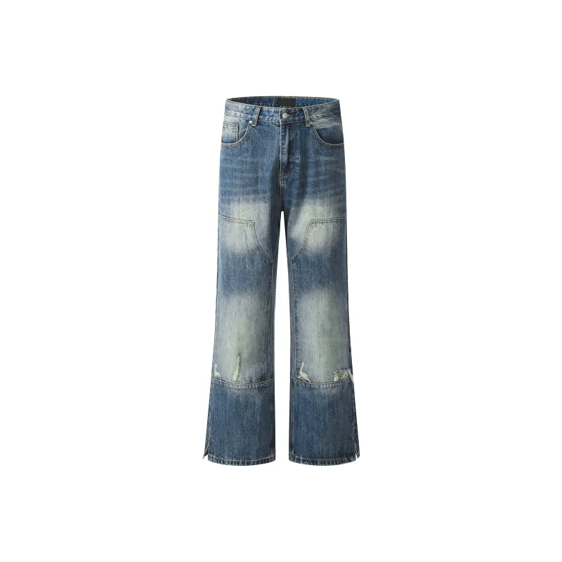 GBXM Jeans Unisex Vintage Blue-0