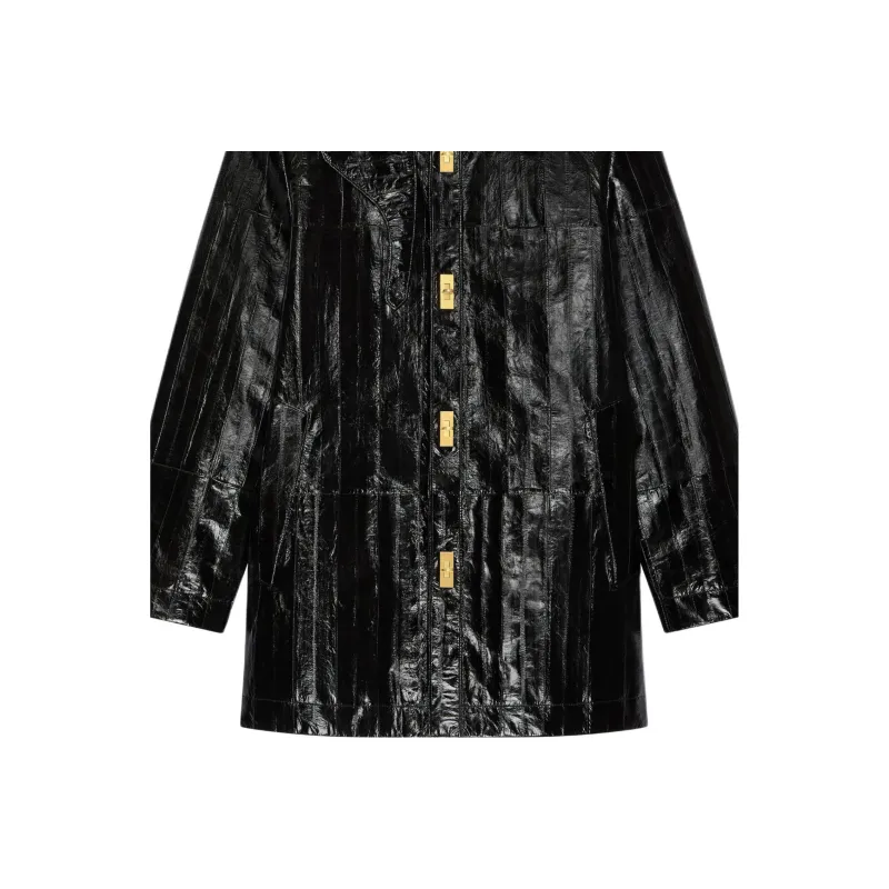 Givenchy Short Leather Jacket 'Black'-4