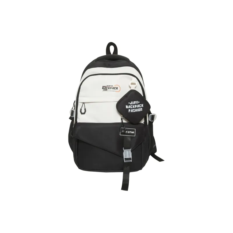 GEERDUN Nylon Backpack Unisex Multicolor-4