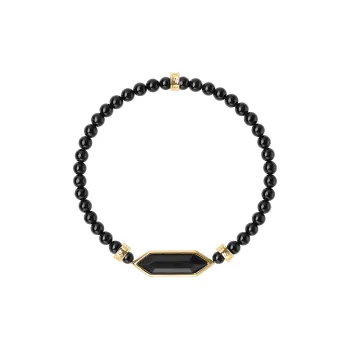 BABAMA Natural Obsidian Bracelets Unisex