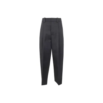 Jacquemus Le Pantalon Marzio Curved Pleated Pants