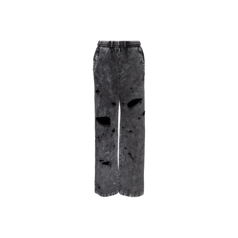 WE11DONE Casual Pants Men's Black-0