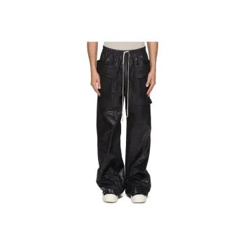 Rick Owens DRKSHDW Creatch Wide Cargo Drawstring Pants
