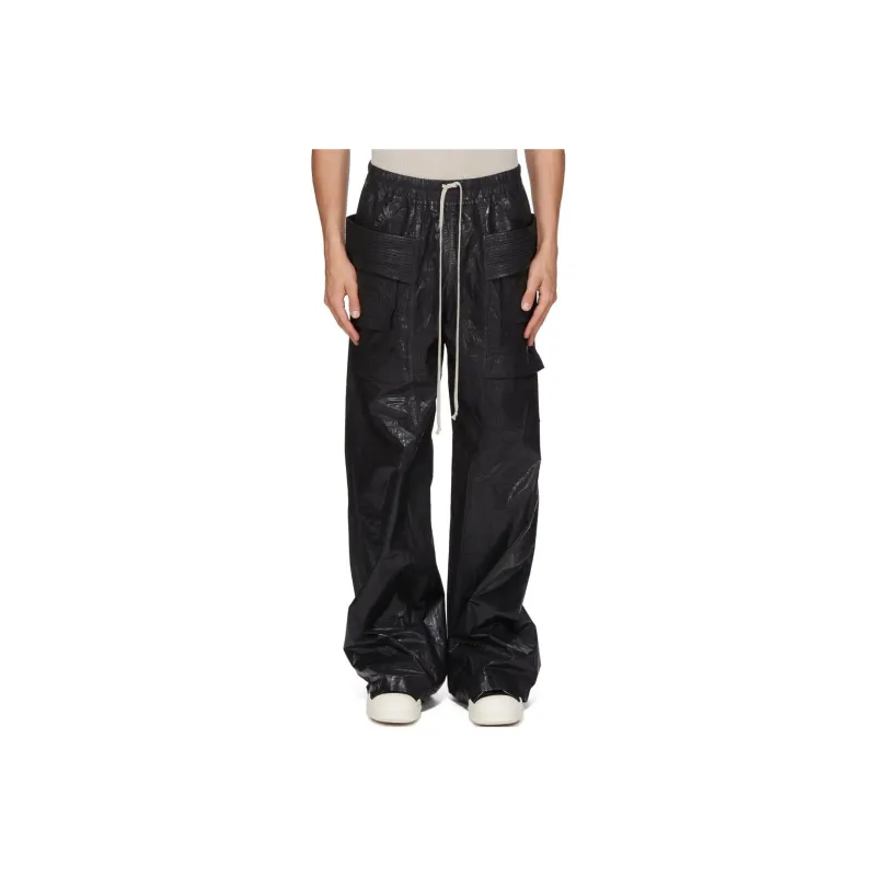 Rick Owens DRKSHDW Creatch Wide Cargo Pants-0
