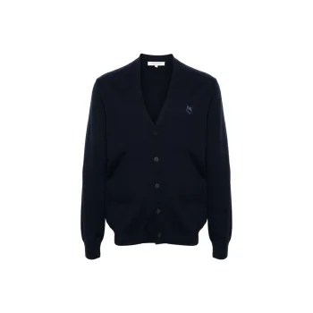 Maison Kitsune Chillax Fox Wool Cardigan