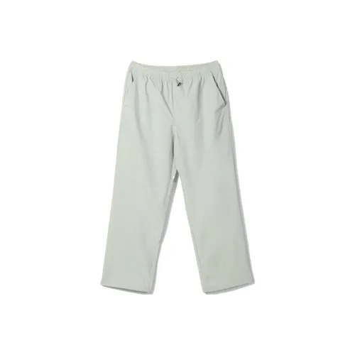 New Era Casual Pants Men Mint Gray