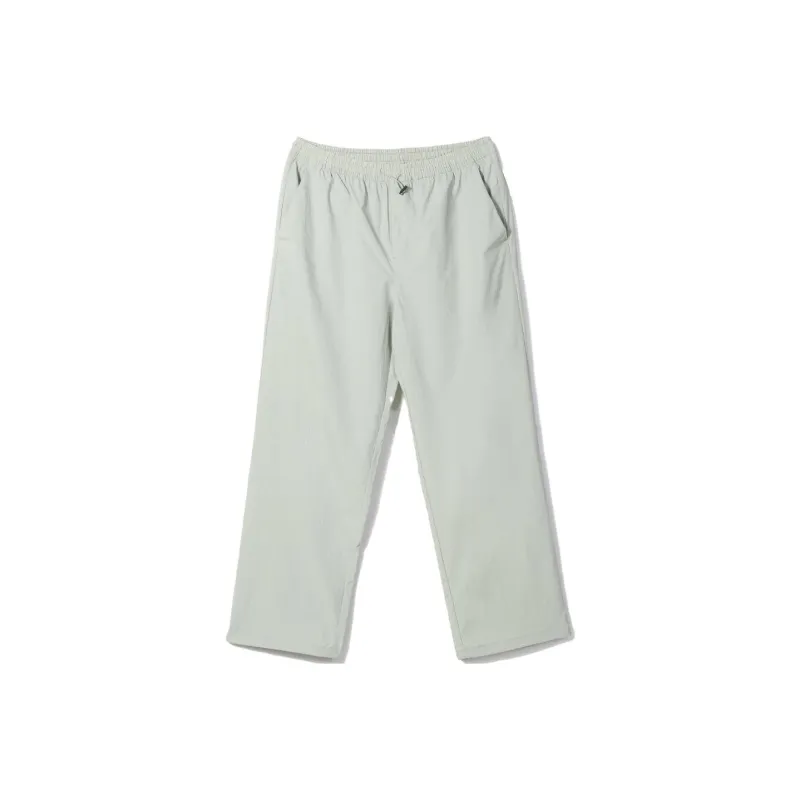 New Era Casual Pants Men Mint Gray-0