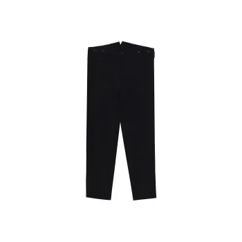 Yohji Yamamoto Pour Homme SS25 Casual Pants Men's Black