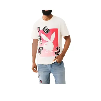 TRUE RELIGION x Playboy T Shirt Men's Multicolor