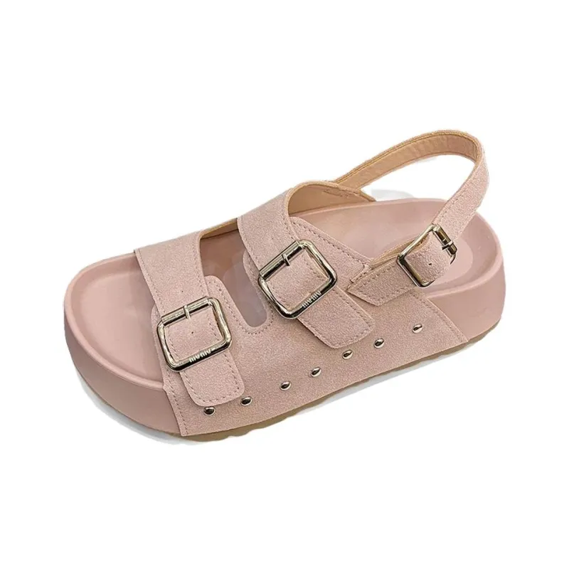 WENPU One Strap Sandals Women's-0