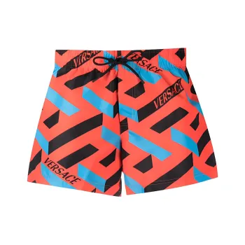 VERSACE Swimming Shorts Men Red