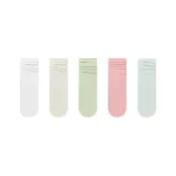 [5 Pack/Cooling Ice-Touch, Non-Restricting, Non-Slippery]White+Milk White+Verdant Green+Cherry Blossom Pink+Light Blue