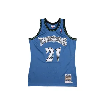Mitchell Ness 'NBA Minnesota Timberwolves 03 04 Kevin Garnett' Authentic Jersey Top