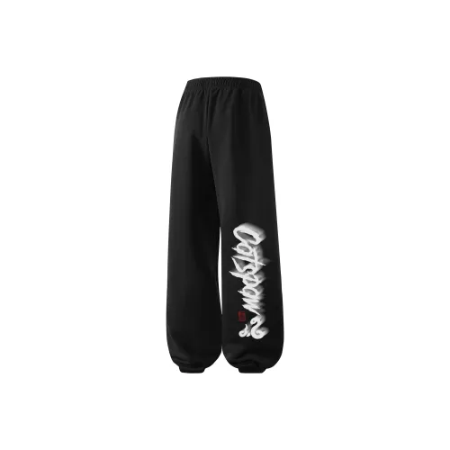 CAT'S PAW Casual Pants Unisex Black