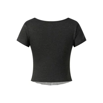 The Temptation Of The Muse Regular T Shirt Women's Gray