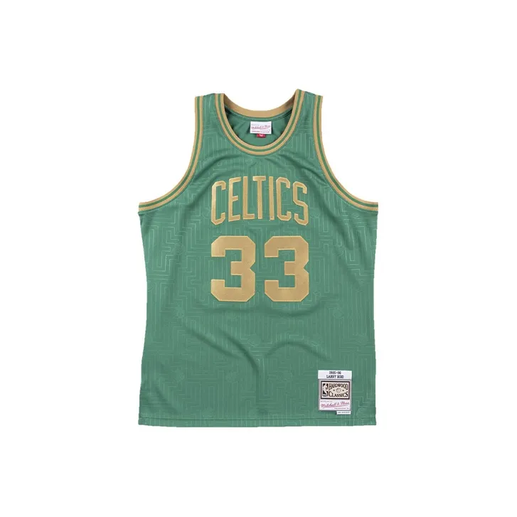 Mitchell & Ness Basketball Jerseys Men's Green-0