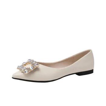 Zomila Casual Single Shoes Women's Ecru