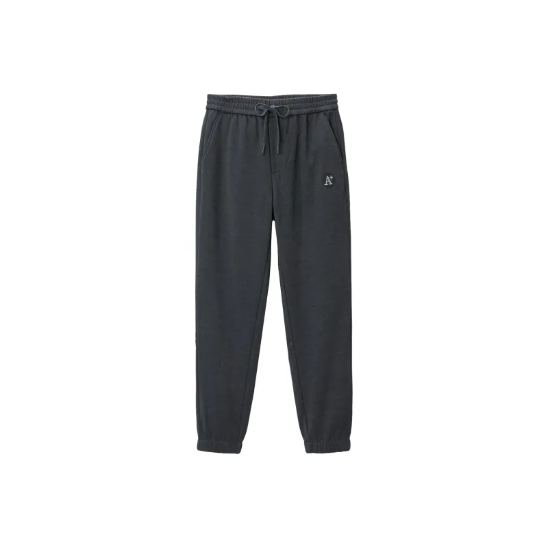 HLA Casual Pants Men Dark Gray T2-0