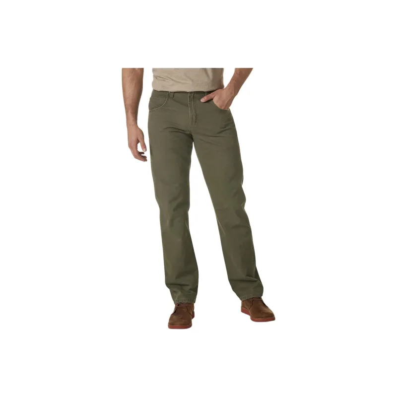 WRANGLER Casual Pants Men's Moss Green-0