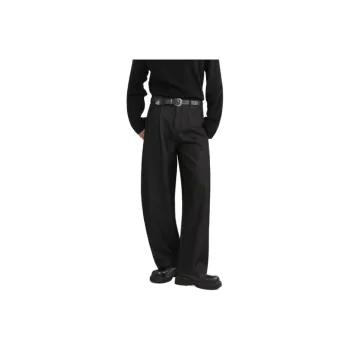 EARL JOEL Casual Pants Men's Denim Black