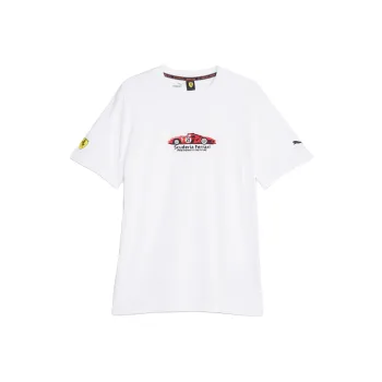 PUMA Scuderia Ferrari Racing T-Shirts Men White