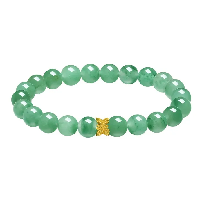 LIU GUI FU JEWELRY Natural African Emerald Bracelets Women's-1