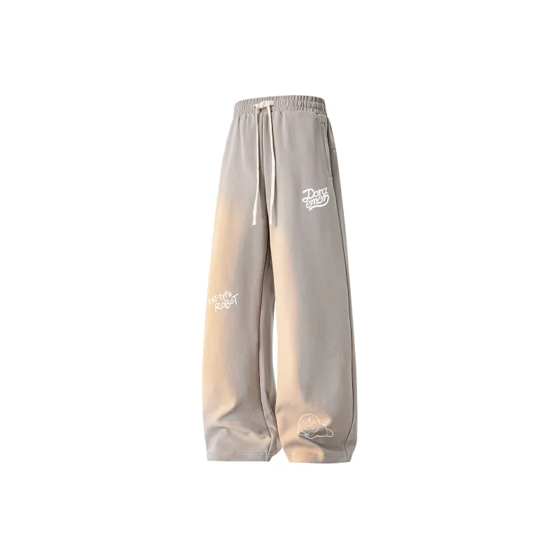 DoraemonA Casual Pants Regular Edition/Fleece Lined And Thickened Unisex-14