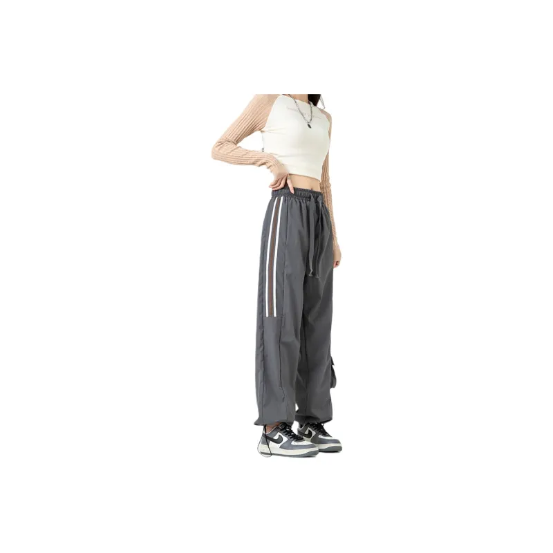NOTFORMAD Casual Pants Unisex Khaki-21
